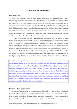 Demy and the Marvellous - La Cin&eacute;math&egrave;que fran&ccedil;aise