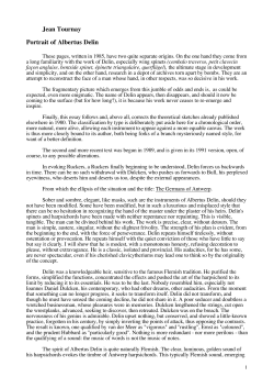 Portrait d`Albertus Delin