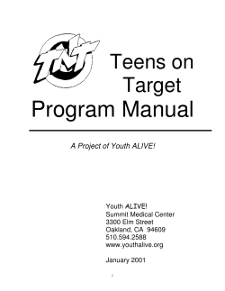 TNT Program Manual