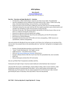 Agenda - DSD Professional Learning