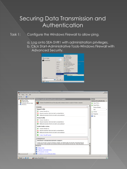 Securing Data Transmission and Authentication