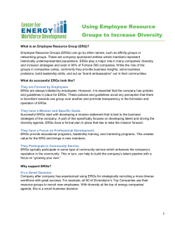 Employee Resource Group Solution Guide