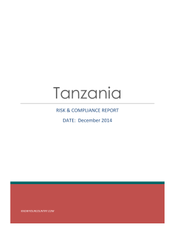 Tanzania - KnowYourCountry