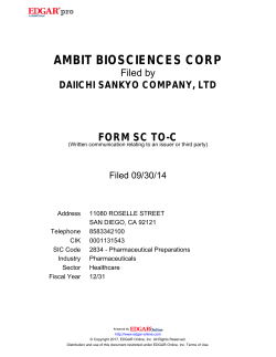ambit biosciences corp