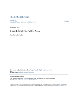 Civil Liberties and the State - St. John`s Law Scholarship Repository