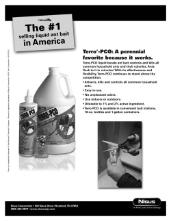 labeling - Rose Pest Control