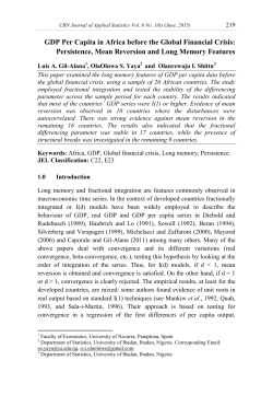 gdp per capita in africa - Central Bank of Nigeria