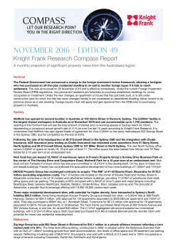 Knight Frank Australasian Compass