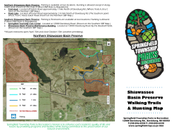 Shiawassee Basin Preserve - Springfield Township, MI