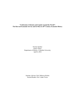 Nicolas Sambor - Department of History
