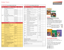 Order Form