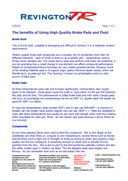 The benefits of Using High Quality Brake Pads and