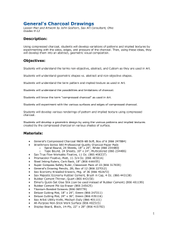 General`s Charcoal Drawings