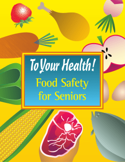 Food Safety for Seniors