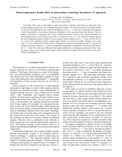 Room-temperature Kondo effect in atom-surface