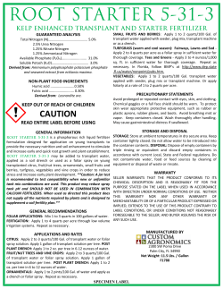 Root Starter - Custom Agronomics