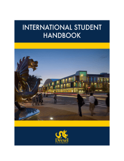 Pre-Arrival Handbook