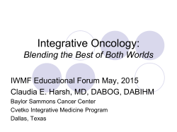 Integrative Gynecology: Finding the Best of Both Worlds