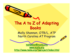 Z of Adapting Books