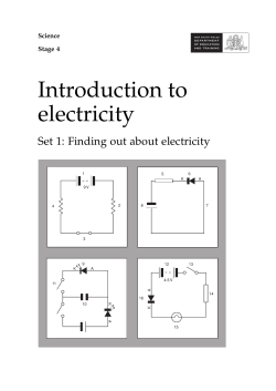Introduction to electricity - NSW Department of Education