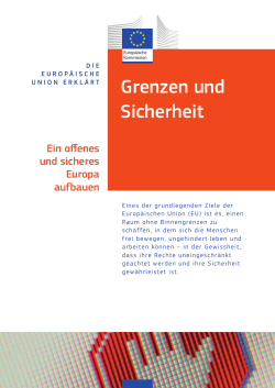 EUROPA - Topics of the European Union