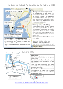 How to get to the beach for Snorkeling and Sea