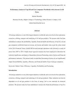 Performance Analysis of Top Oil and Gas Companies Worldwide