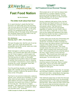 Fast Food Nation - Studious-Catz