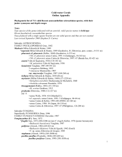 Cold-water Corals Online Appendix