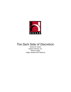 The Dark Side of Discretion