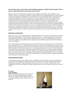 It seems that many rowers down at the boathouse appear to suffer