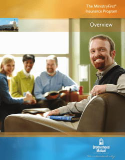 Our MinistryFirst Brochure