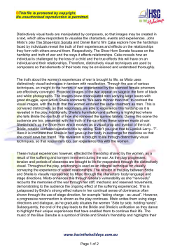 Distinctively visual tools are manipulated by composers, so that