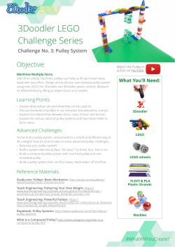 3Doodler LEGO Challenge 3