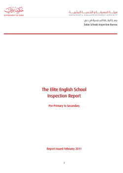 The Elite English School Inspection Report
