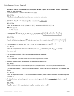 Determine whether each statement is true or false . If false, replace