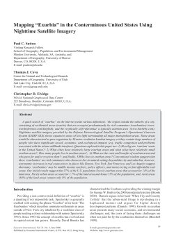 Mapping &ldquo;Exurbia&rdquo; - University of Denver