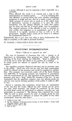 Editors --- "Statutory Interpretation - Shop