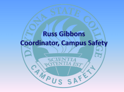 Title date time - Daytona State College