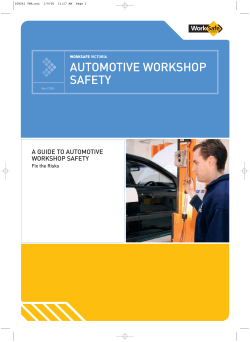Automotive Workshop Safety