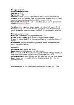 Emergency information