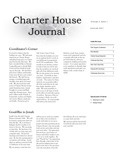 January 2013 - Charter House