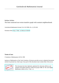 The least connected non-vertex-transitive graph with constant