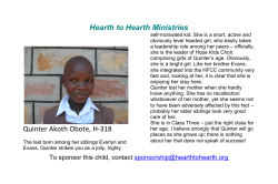 Hope for Children Center - Hearth to Hearth Ministries