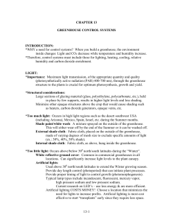 chapter 13 - Controlled Environment Agriculture Center