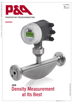 Density Measurement at Its Best