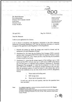 Notification Regulation 10