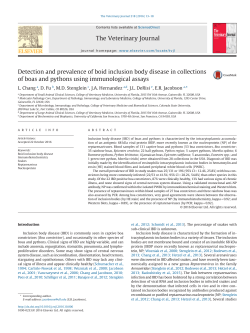 Detection and prevalence of boid inclusion body