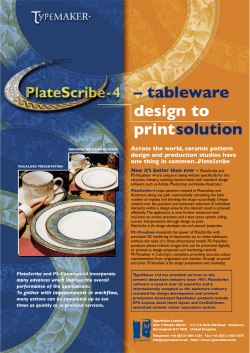 tableware design to printsolution