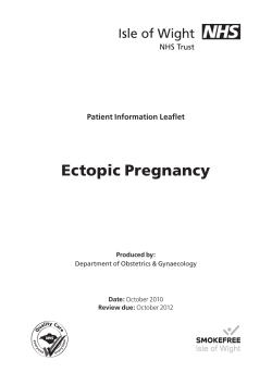 Ectopic Pregnancy